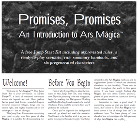 Cover illustration for Promises, Promises
