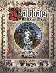 Cover illustration for The Broken Covenant of Calebais
