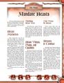 Book of Mundane Beasts Free Sourcebook