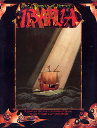 Cover illustration for Trbunals of Hermes: Iberia