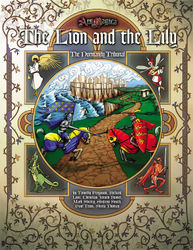 Cover illustration for The Lion and the Lily: The Normandy Tribunal