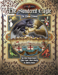 Cover illustration for Sundered Eagle: the Theban Tribunal