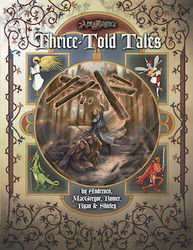 Cover illustration for Thrice-Told Tales