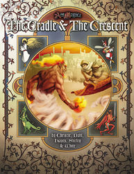 Cover illustration for The Cradle & the Crescent