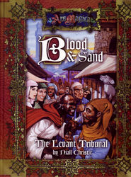 Cover illustration for Blood and Sand: The Levant Tribunal