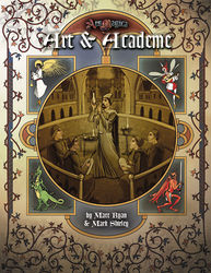 Cover illustration for Art and Academe